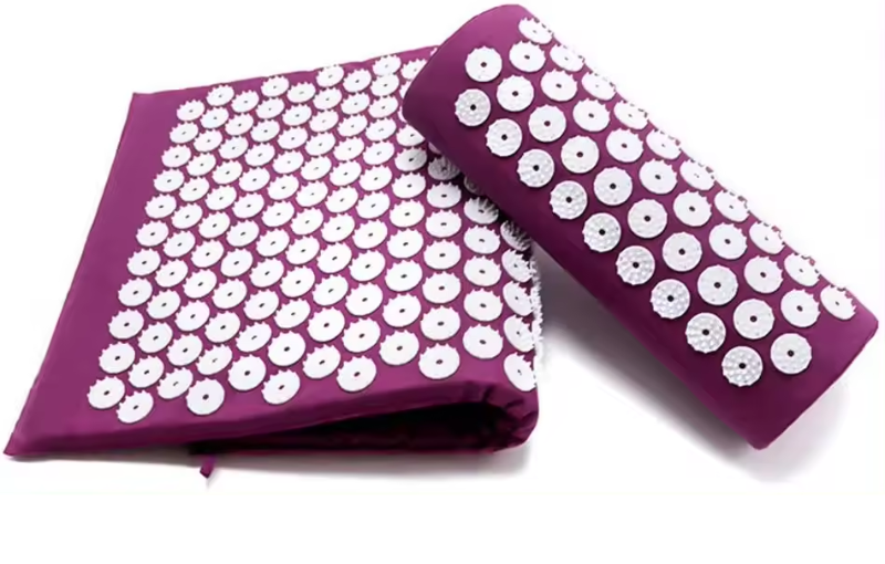 Acupressure Mat and Pillow Set